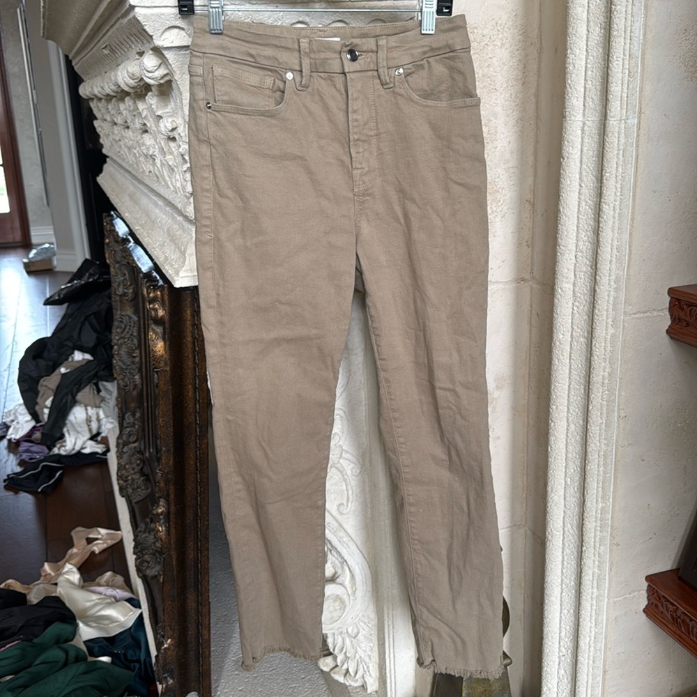 Good American Beige Jeans size 6/28